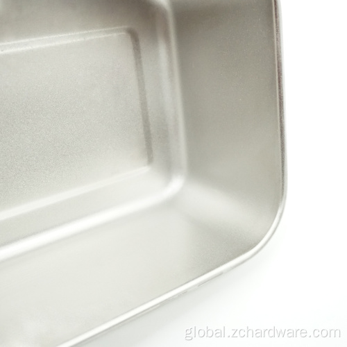 Lunch Box Reusable Three Sizes Rectangle Airtight Bento Food Container Supplier